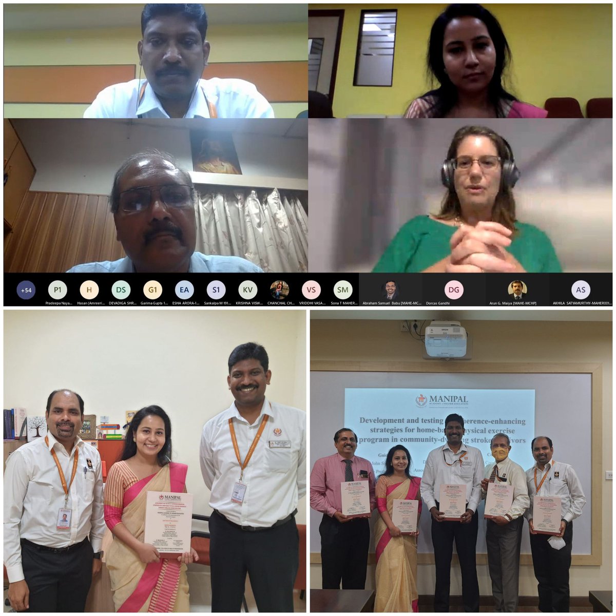 John Solomon (@johnsolomon78) on Twitter photo One of the proudest moment, as amazing <a href="/Amreen_Mahmood/">Dr. Amreen Mahmood (she/her)</a> defended her thesis splendidly. A work that's so important for implementing stroke rehabilitation in LMICs. Thanks to co-supervisors <a href="/Coralie_English/">Prof Coralie English (she/her) 🌈</a> <a href="/Manikan19549593/">Manikandan N</a> One of the proudest moment, as amazing <a href="/Amreen_Mahmood/">Dr. Amreen Mahmood (she/her)</a> defended her thesis splendidly. A work that's so important for implementing stroke rehabilitation in LMICs. Thanks to co-supervisors <a href="/Coralie_English/">Prof Coralie English (she/her) 🌈</a> <a href="/Manikan19549593/">Manikandan N</a>
