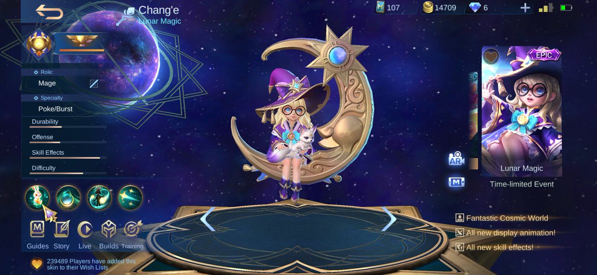 MuhdHasrullah's tweet photo. @MobileLegendsOL Tiada hadiah paling istimewa selain pemberian skin percuma limited time event. Semoga moonton terus sukses dan berkembang pesat. Saya akan sentiasa topup diamond untuk mendukung moonton. Semoga skin chang'e ini menjadi buah tangan paling berharga
97976036(2505) https://t.co/jf8yqqvE0T