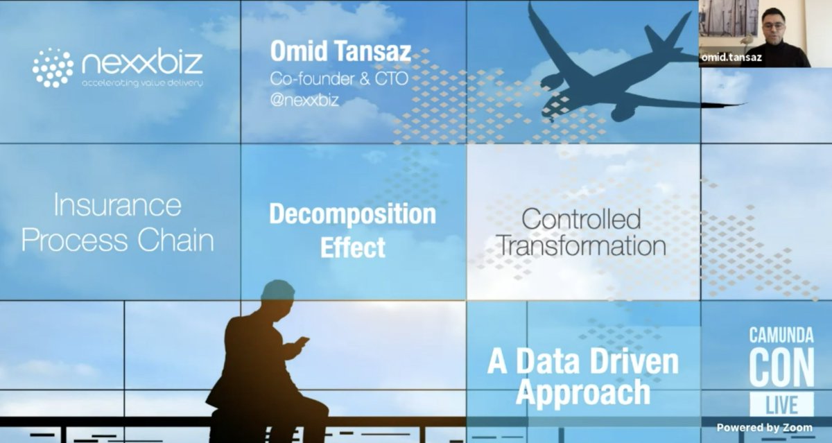 Live at #CamundaCon, <a href="/nexxbiz/">nexxbiz Operations</a> co-founder and CTO Omid Tansaz is ready to share how you can simplify the increasingly complex #processmanagement landscape into a single #business process chain. Join us to learn more: bit.ly/3lpT9hn