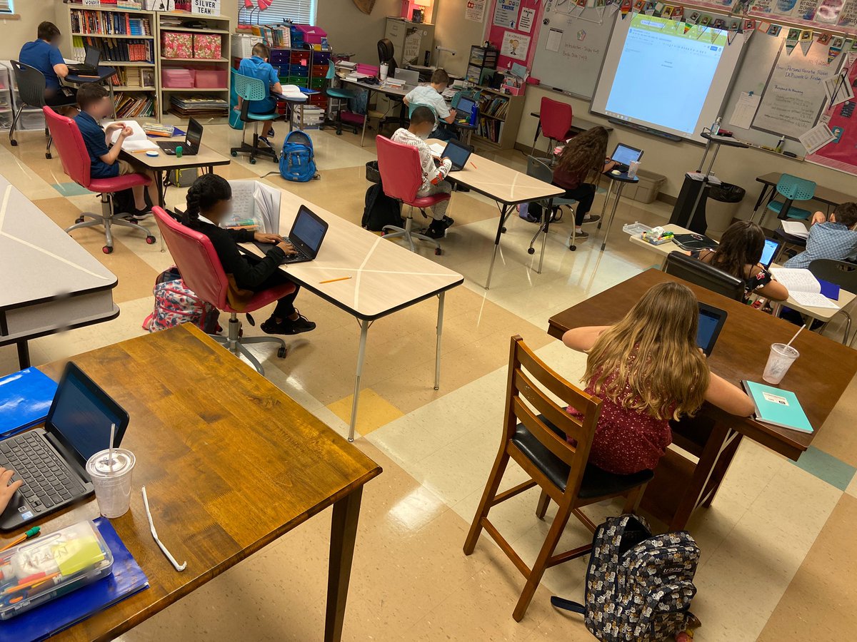<a href="/WilsonsCreekInt/">Wilson's Creek</a> fifth-grade students are hard at work publishing personal narratives. Next week, we will submit them and practice using the rubrics to provide feedback through peer review. <a href="/officialSPS/">Springfield Public Schools</a>