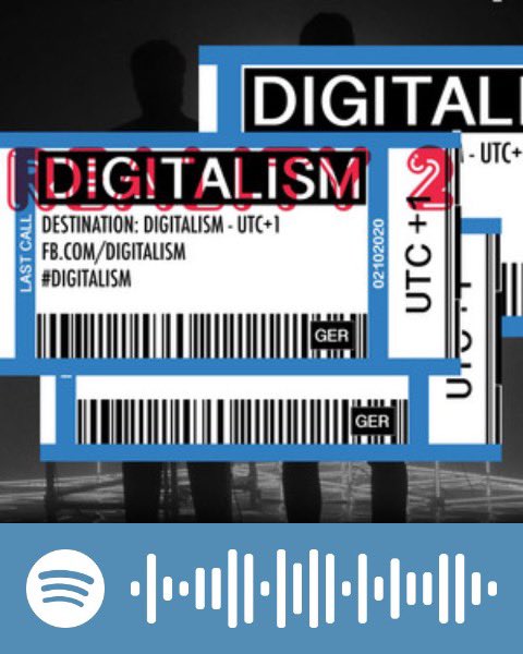 DIGITALISM 🤖💻🎶 (@digitalism) on Twitter photo 💿 Our weekly <a href="/spotify/">Spotify</a> Playlist updated today with our EP on <a href="/RunningBackRec/">Running Back Records</a> +
 🎶 music by <a href="/LOUISAHHHh/">LOUISAHHH</a> <a href="/paraoner/">Para One</a> <a href="/NickyNightTime/">NickyNightTime</a> <a href="/romyromyromy/">Romy</a> <a href="/AdanaTwins/">Adana Twins</a> <a href="/EchonomistMusic/">Echonomist</a> <a href="/MydSound/">Myd</a> <a href="/KiNK303/">Strahil Velchev</a> and more! 
open.spotify.com/user/digitalis… 💿 Our weekly <a href="/spotify/">Spotify</a> Playlist updated today with our EP on <a href="/RunningBackRec/">Running Back Records</a> +
 🎶 music by <a href="/LOUISAHHHh/">LOUISAHHH</a> <a href="/paraoner/">Para One</a> <a href="/NickyNightTime/">NickyNightTime</a> <a href="/romyromyromy/">Romy</a> <a href="/AdanaTwins/">Adana Twins</a> <a href="/EchonomistMusic/">Echonomist</a> <a href="/MydSound/">Myd</a> <a href="/KiNK303/">Strahil Velchev</a> and more! 
open.spotify.com/user/digitalis…