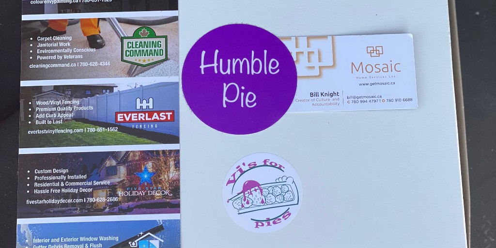 GetMosaicYeg's tweet photo. Here at #MosaicHomeServices we are only human. We can make mistakes, but that doesn't mean that we will run from our problems. All of our #homeimprovement brands not only #Makeitright but deliver our #humblesorry.
#humblepie #Edmonton #homeservices https://t.co/ZHYxYEokbh