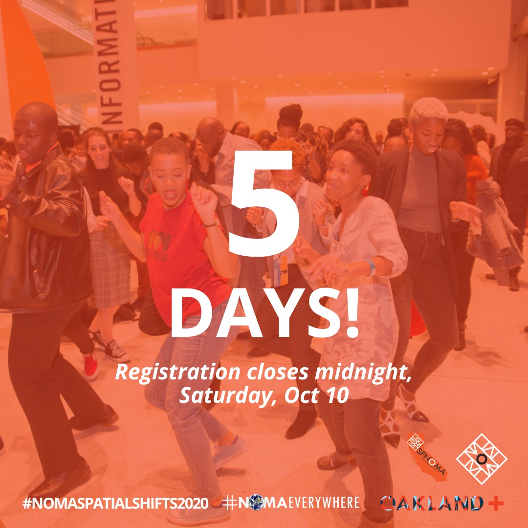 sfnoma's tweet photo. Registration closes tomorrow at midnight!

Register today! Visit https://t.co/JHOA8AO6WE or click the link in the bio.

#SFNOMA
#NOMAEverywhere
#SPATIALSHIFTS
#NOMASPATIALSHIFTS2020
#NOMACONFERENCE2020
#NOMA
#NOMANATIONAL
#architect #architecture #designer #design @NomaNational https://t.co/UUs5E6OPm0
