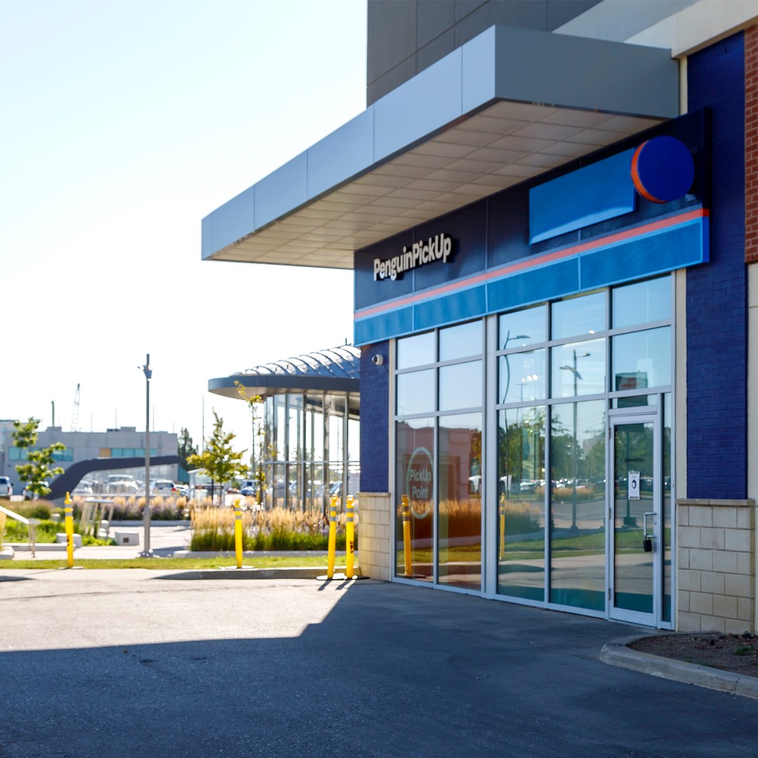 Hello from Vaughan. We love this location - it even has snacks and drinks! My go-to is seltzer water…it’s the first choice among us penguins. I am sure you are not surprised ;)

Anyhow, drop in for a beverage when you come by to pick up your stuff! Hope to see you soon.