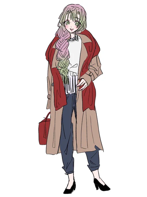 今日のお洋服落書き
伊黒さん匂わせたんだ!!! 