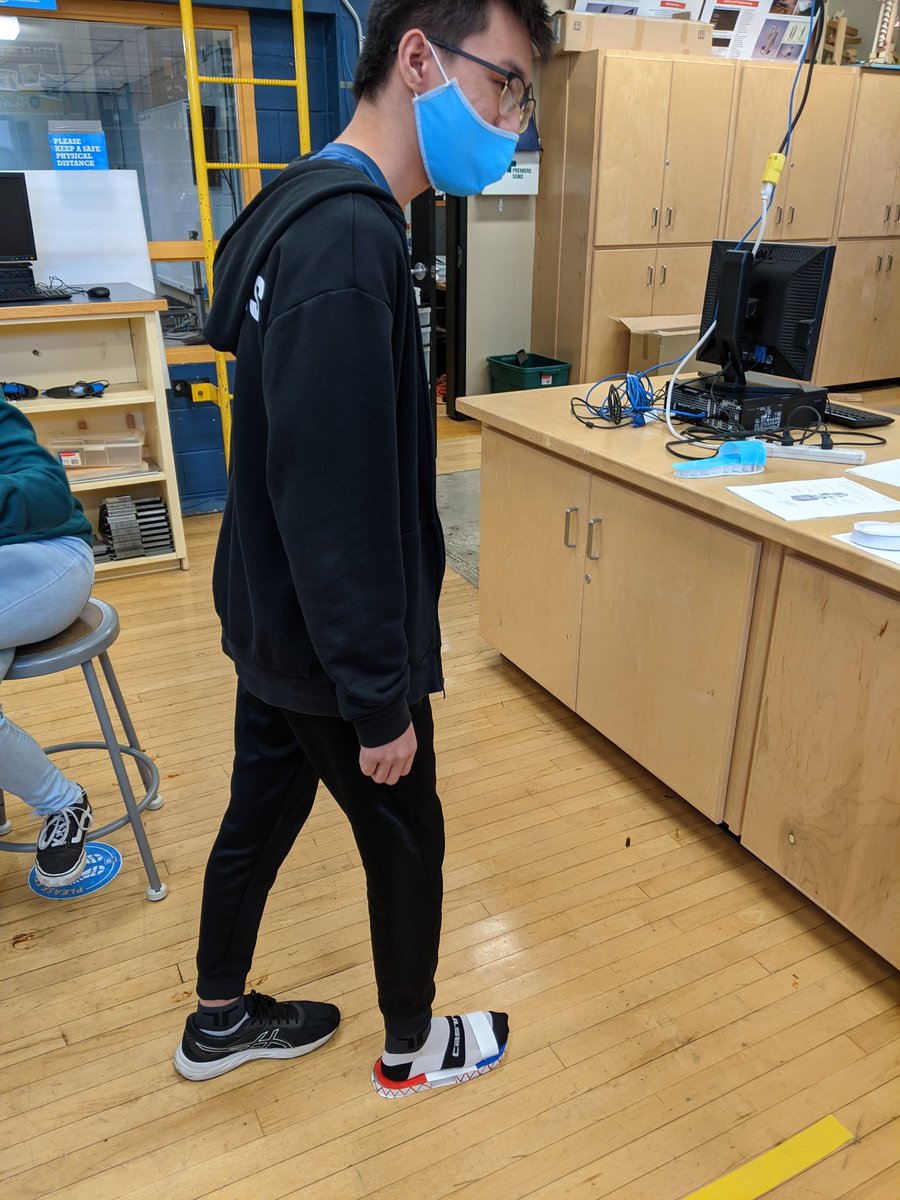 tech_swc's tweet image. Very creative Structural Sandal designs from my grade 10 Tech Design class. Love to see the design process.