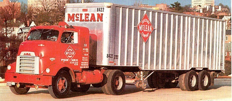 5/ By 1955, Malcolm McLean had built McLean Trucking Co. into one of the largest trucking operations in the country, with >1,700 trucks and locations.But the future he envisioned went well beyond trucking, so he set out to build a new reality.