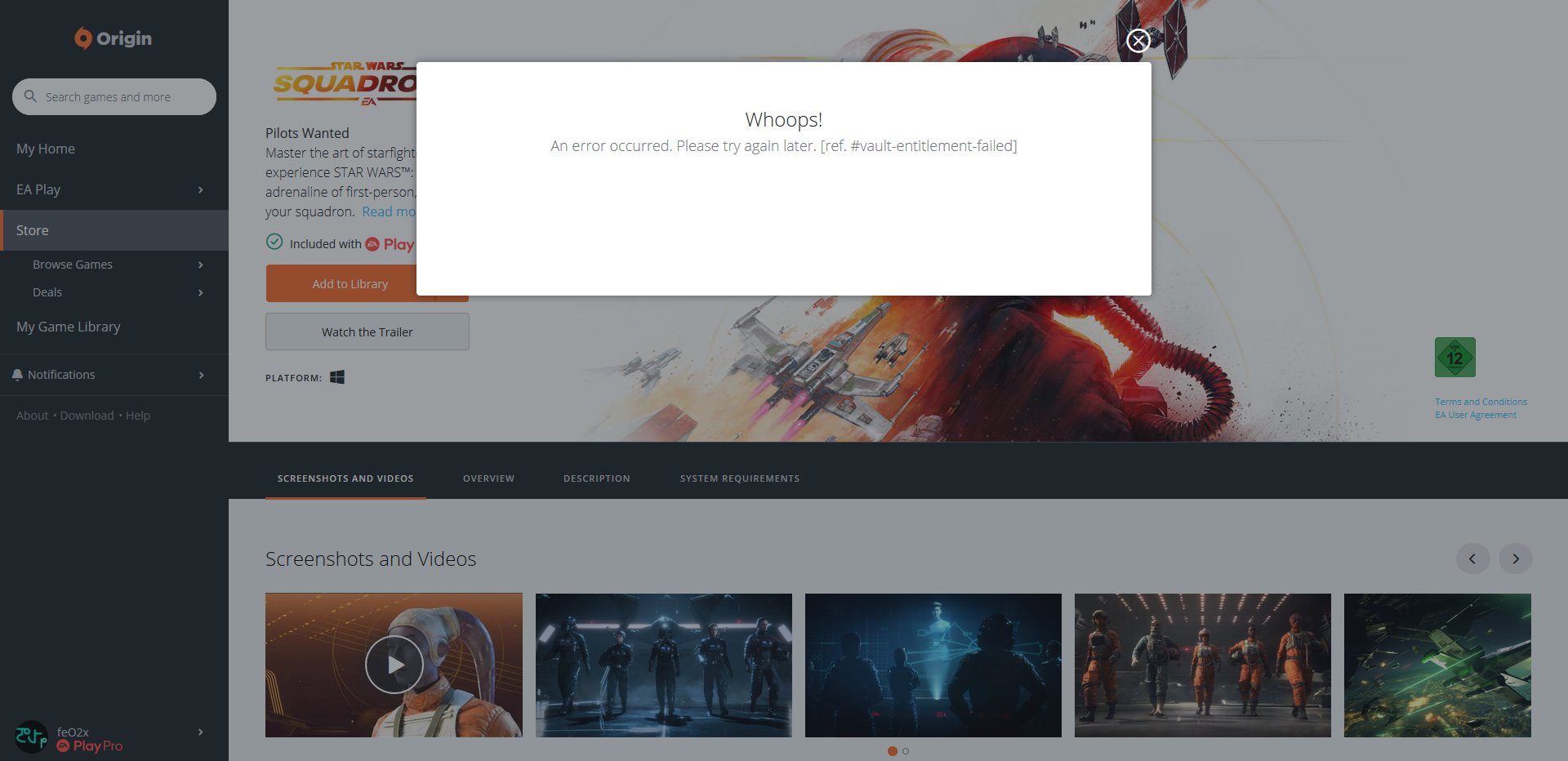 Kenny Pflug On X: "@EAHelp I Have Trouble Adding Games To My.
