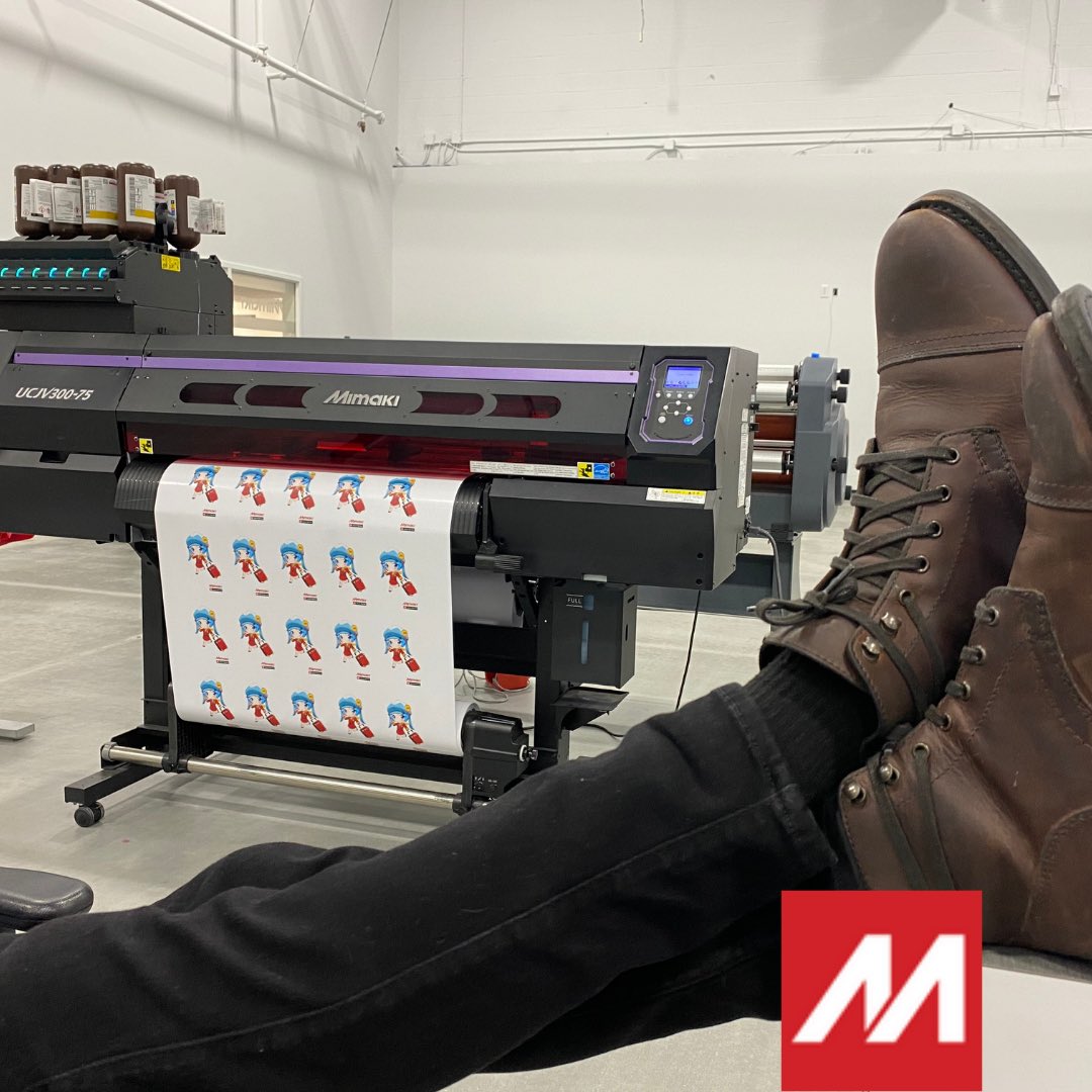 mimakilatam's tweet photo. Relájate y descansa, tu equipo Mimaki se encarga del trabajo. Feliz viernes! ⠀
⠀
#Mimaki #WeAreWideFormat #TogetherWePrint https://t.co/E2bk1CsgAS