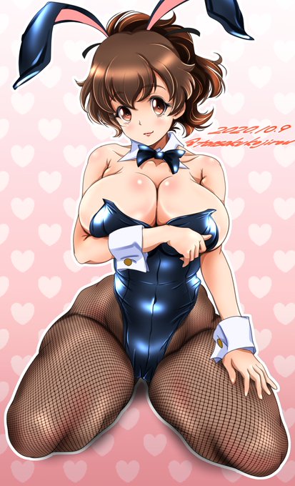 #ガルパン版深夜のお絵描き60分一本勝負_20201009
 #ガルパン版深夜のお絵描き60分一本勝負 
お題「操縦手」
バニー・小山柚子 