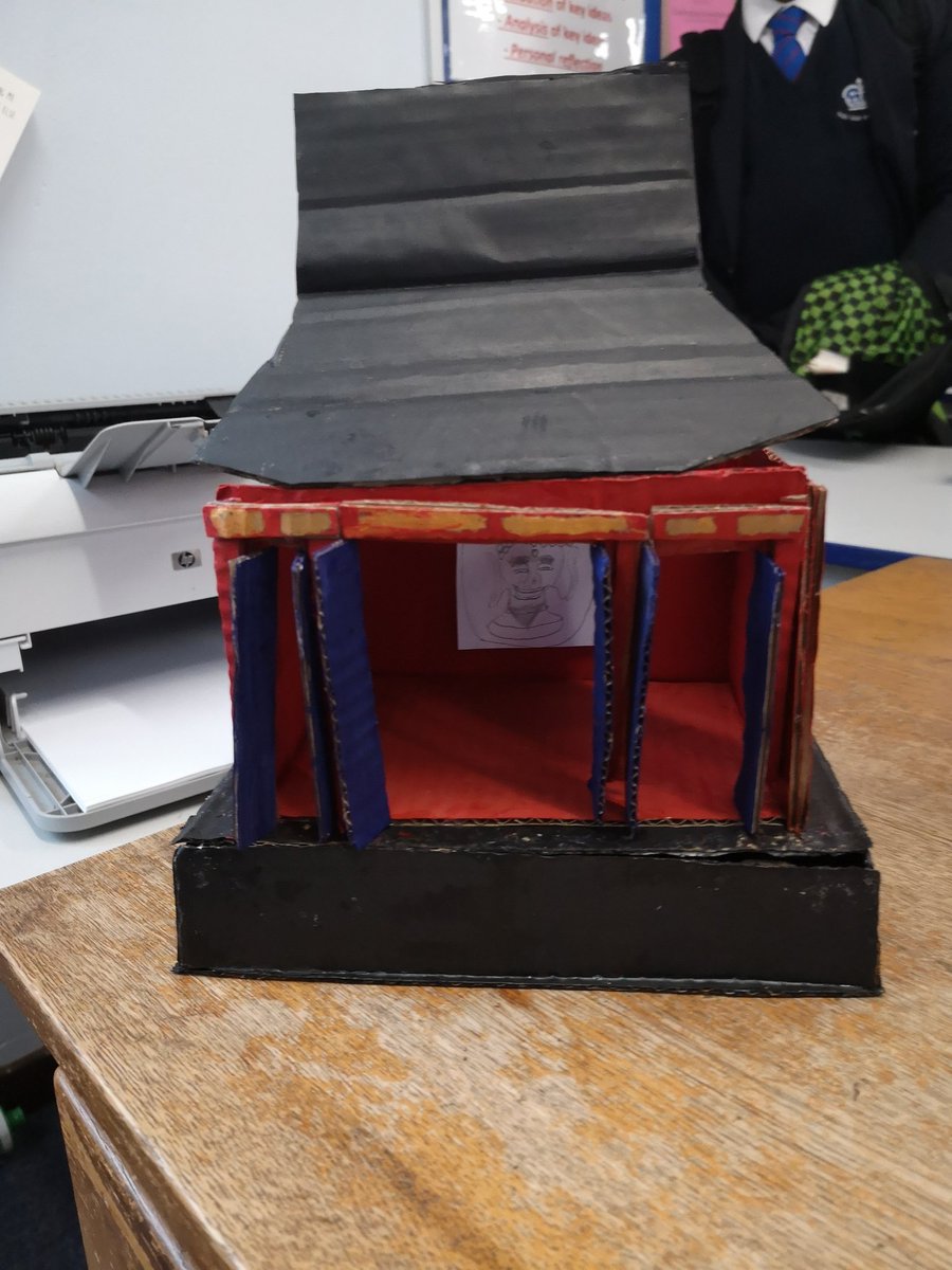 rgshwRS's tweet photo. Mrs Khan and Ms Gebders: a sketch of a Buddhist temple is suitable. It's the annotations & explanations that will take the time.
Year 7 & 8: Challenge accepted!
A few of the awesome models from this week below. And so many impressive ones built in #Minecraft! #ethosoflearning https://t.co/ywyso6OwBU