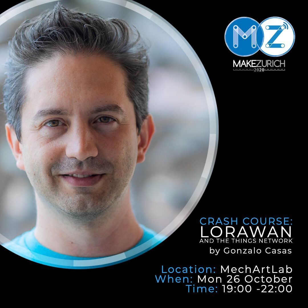 makezurich's tweet photo. During #MakeZurich #hackathon, we'll have a crash course workshop on #LoRaWAN and @thethingsntwrk by @gnz
Mon 26th Oct, 19:00 @bitwasch
#IoT #ux #designthinkingmethod
#lorawan #thethingsnetwork #makers #zurich #coders #coding #innovative #challenges #infrastructure https://t.co/F1xjLzkRCJ