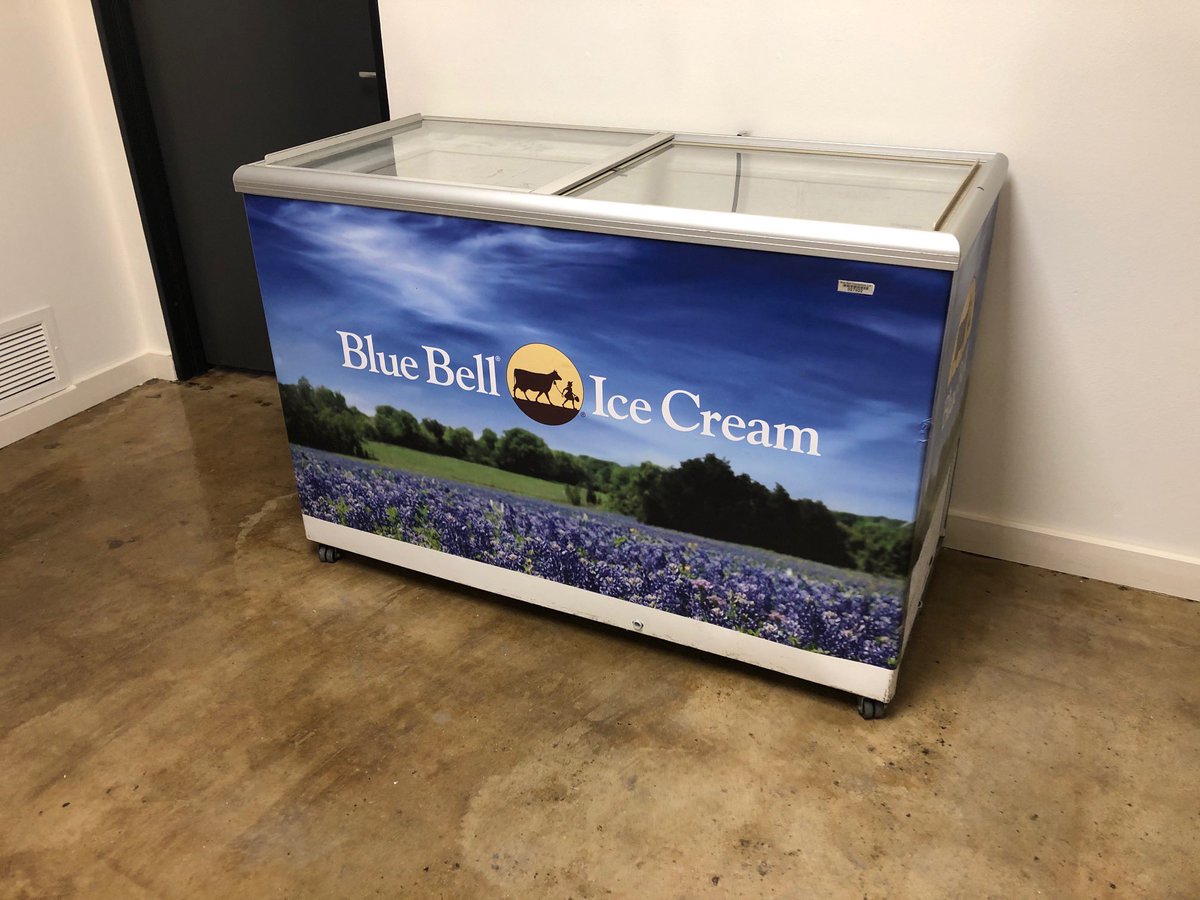 When they say “eat all we can and sell the rest,” they really mean it! Thanks for the sweet surprise <a href="/ILoveBlueBell/">Blue Bell Ice Cream</a> 🍦🙌