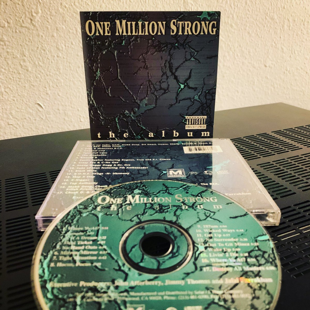 One Million Strong the album @FINALLEVEL @icecube @WestCoastKAM @MobbDeep @DASmart12 @MrChuckD @RZA @KillahPriest @lordjamar @Easy_Mo_Bee @HakimGreen @Swiftzilla @j_ro_alkaholiks @SnoopDogg @drdre @sunzofmanwu @4thdisciple @BTNHBONETHUGS #onemillionstrong #hiphopgods