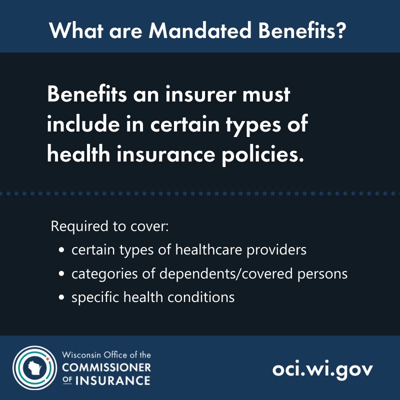 wisconsinoci's tweet photo. #HealthLiteracyMonth is also a good time to learn more about how health insurance policies work. Check out our guide to learn more about the benefits that an insurer must include in certain types of health insurance policies at https://t.co/qzhvBNpWKh. #WisInsurance https://t.co/SDfpMMMLUO