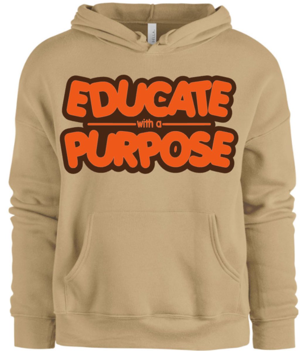 Hoodie SZN is here🔥🔥
Check out our new collection of hoodies. Gift your favorite educators and teachers with a hoodie this season. 
Retweet and Share with your friends educatewithapurpose.org 
#EducateWithAPurpose #VirtualSchool #Educate #MillennialEducator #BlackBusiness