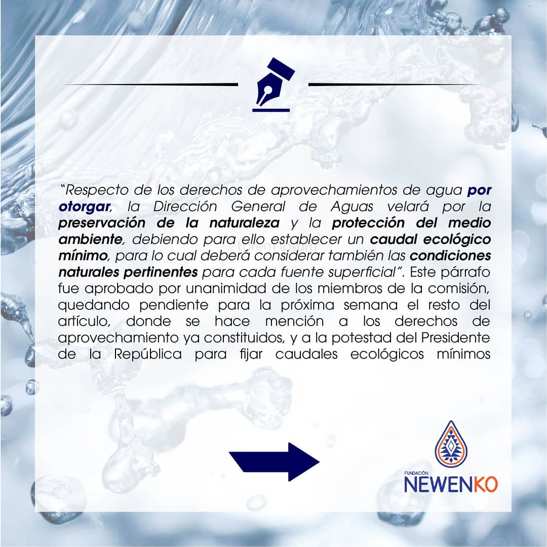 FundacioNewenko's tweet photo. Desde #Newenko compartimos el #seguimientolegislativo a la reforma al #CódigodeAguas correspondiente a la semana del 5 de octubre https://t.co/RnGoLgQwVL