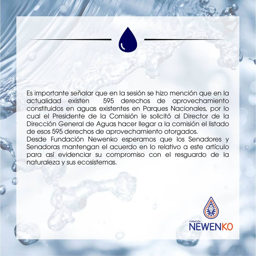 FundacioNewenko's tweet photo. Desde #Newenko compartimos el #seguimientolegislativo a la reforma al #CódigodeAguas correspondiente a la semana del 5 de octubre https://t.co/RnGoLgQwVL