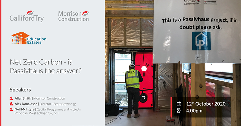 gallifordtry's tweet photo. Our @morrisonbuilds team will be @eduestates discussing their pilot project analysing zero carbon approaches to building schools 3/ https://t.co/8ckOQoFe5H