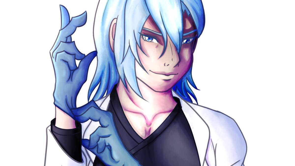 SpiritGriffon's tweet photo. This is the last piece I finished! I have to give up my "I have good taste in men and I'm valid" card now, my boyfriend finally brought me a mad science man that I fell for...
He's Luther from #PSO2NA and every time he talks I hear Ferdinand Von Aegir (and this is a good thing) https://t.co/OCXfnpsPE2