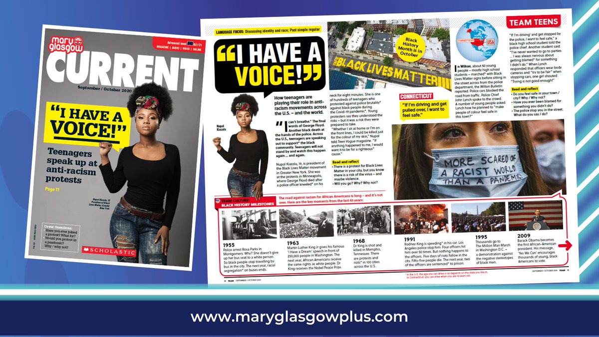 maryglasgow's tweet photo. We are proud to share stories of people of colour and celebrate black history in our magazines all year, every year. After the events of 2020, it seems more important than ever. In Team and Current magazine, we reported from the front line of anti-racism protests in a pandemic. https://t.co/VkqmafFloZ