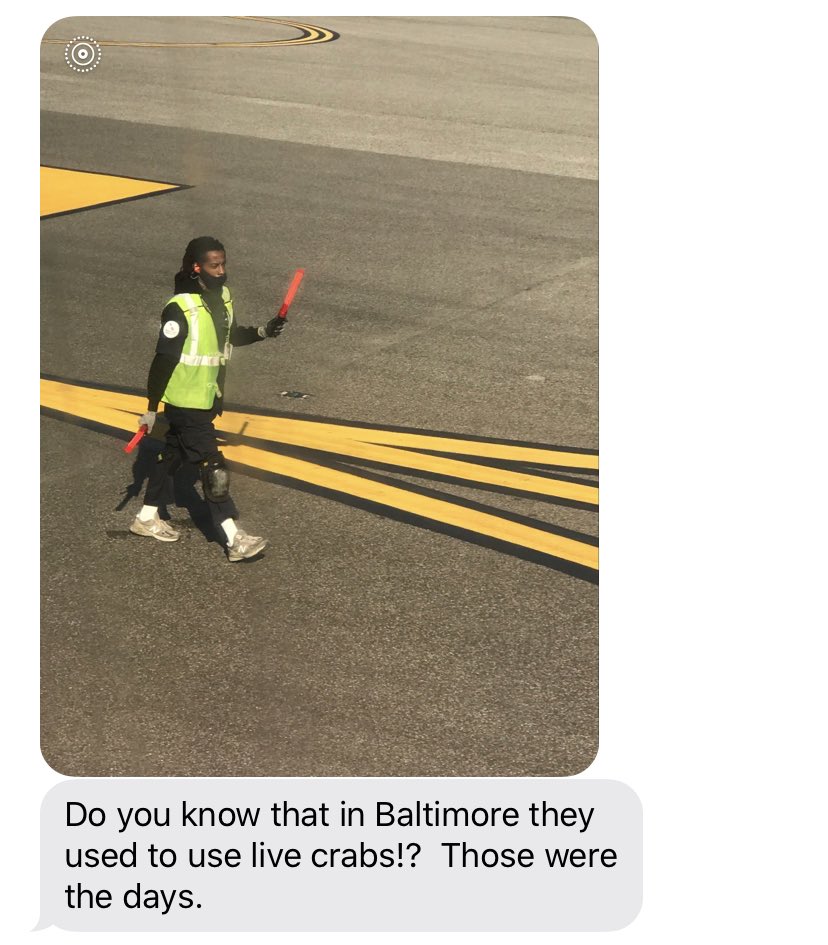 liltrombs's tweet photo. my dad once told me that at airports in Paris, they actually used to use baguettes to direct traffic on the runway, and well.... https://t.co/WXIJVWGzzW