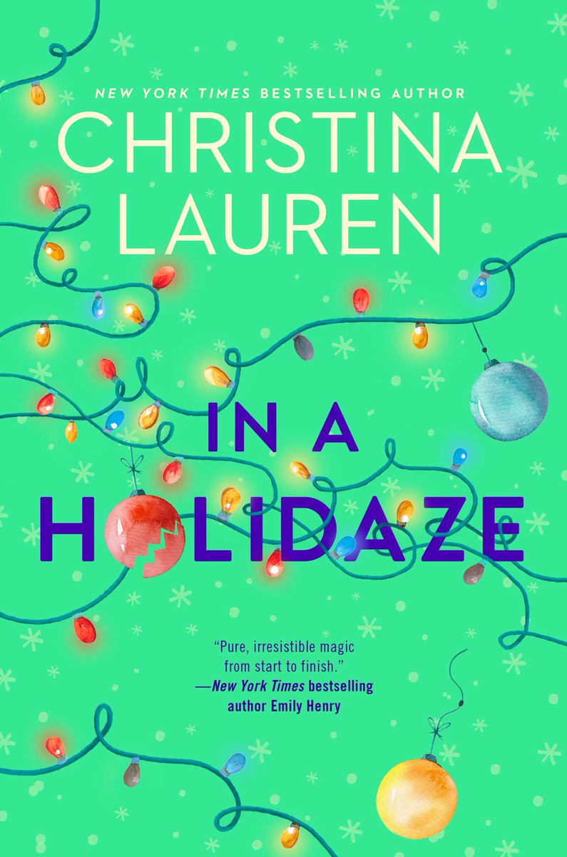 BeckerLibraries's tweet image. Our #25Daysof #ChristmasCozies continues with today&apos;s #recommendedread, &quot;In a Holidaze&quot; by @ChristinaLauren! One Christmas wish, two brothers, and a lifetime of hope are on the line for hapless Maelyn Jones in this quintessential holiday romantic novel. #25DaysofChristmas