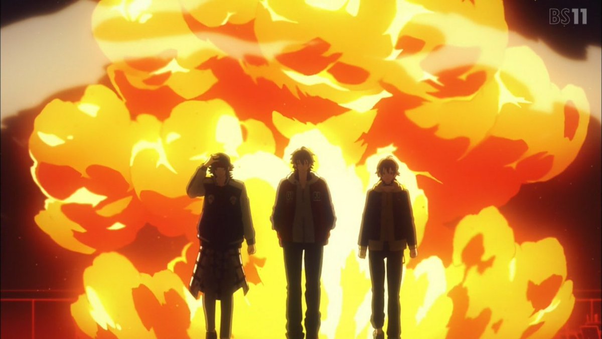 マイクは人を傷つけたり犯罪に使う道具じゃない!
→爆発からの担架送り

マイクじゃないですが遊戯王のこのシーン思い出しました
とんでもなく危険な世界ですな…

#ヒプノシスマイク
#ヒプアニ 