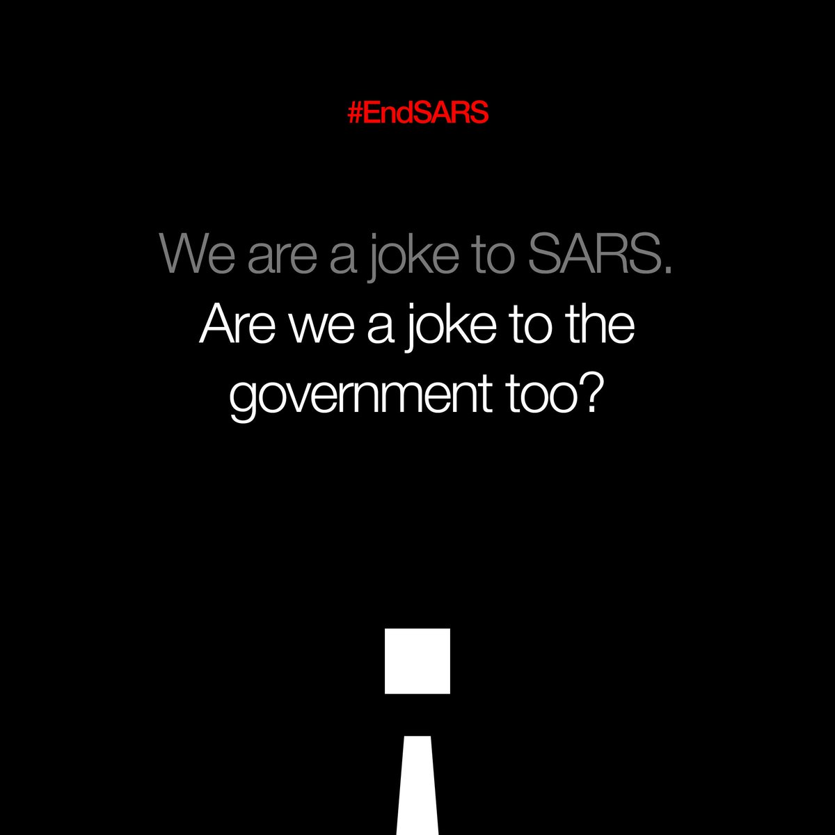 DearDesignr's tweet photo. #EndSARS 
🖤🖤 https://t.co/AzNfx7ZXPK