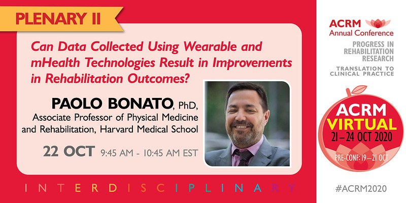 neuronerdpt's tweet photo. How can you integrate #wearables &amp; #mobilehealth technologies into your practice? Check out #ACRM2020 #virtualconference to learn more:

Can Data Collected Using Wearable and mHealth Technologies Result in Improvements in Rehabilitation Outcomes? (774080) https://t.co/mKovwIiRCe https://t.co/nlFPOF1i9f