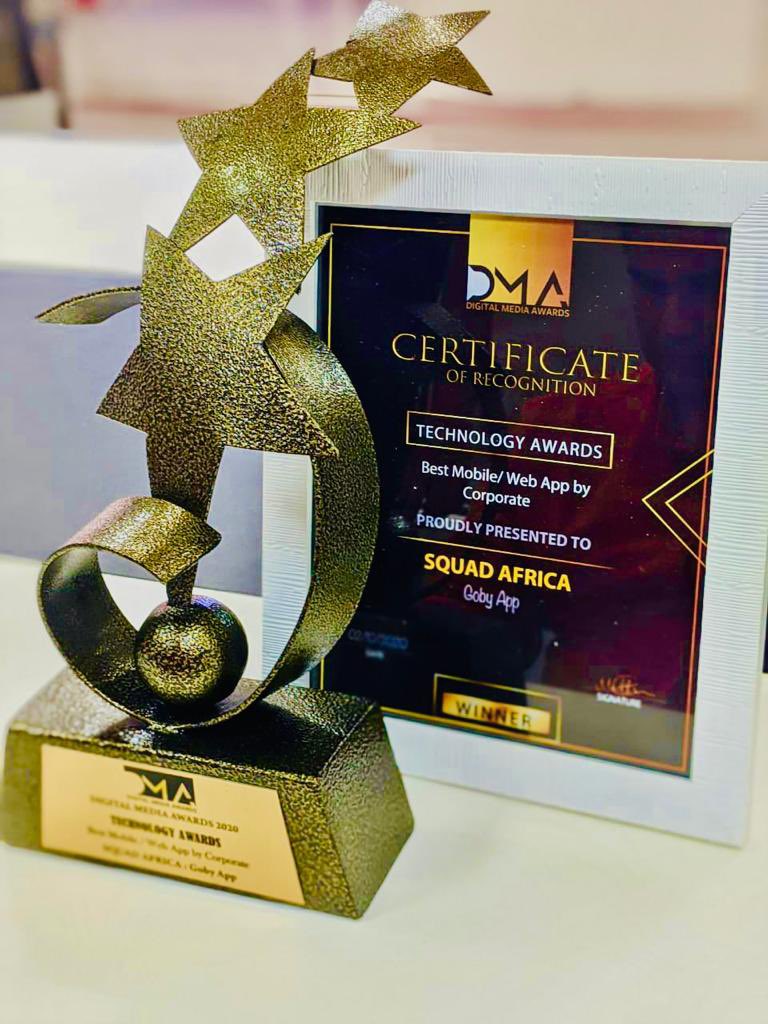 Hear ye hear ye! We totally can’t keep calm! We’re absolutely thrilled, humbled and honored to have received the best mobile app of the year award! 😊😊💪 <a href="/WPP/">WPP</a> <a href="/WPPScangroup/">WPP-Scangroup Plc</a> <a href="/SquadDigital/">Squad Africa</a>