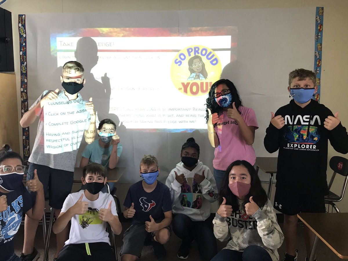 angiep_folks's tweet photo. A Stallion Strong shout out to our amazing @NISDFolks students and staff for signing @NISD Decision of Respect pledging to treat everybody, online and in person, with RESPECT💙 @NISDCounseling @NCANorthside #folksstrong https://t.co/Tyg8bBQ3kN