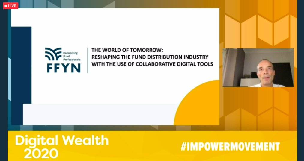 Here we are <a href="/fundforum/">Calista.D</a> 🎉
<a href="/richard_jones21/">Jones Richard</a> is live now and discuss the importance of the use of collaborative tools in the fund distribution industry. #IMPOWERMOVEMENT #Tech4Human