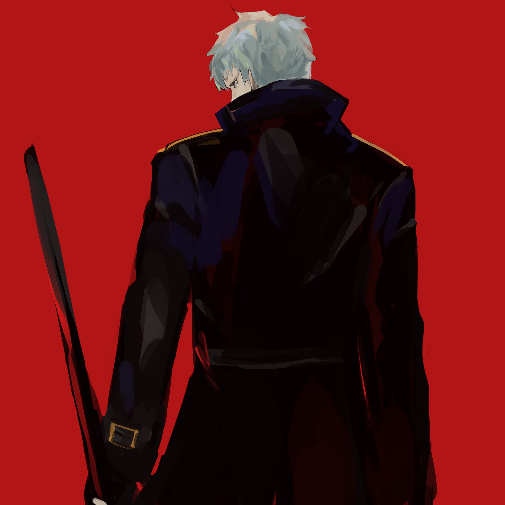 よる60 ロングコートにスーツに刀 かっこいいに決まっとるね 斎藤一 Fate よる60 ロングコートにスーツに刀 かっこいいに決まっとるね 斎藤一 Fate