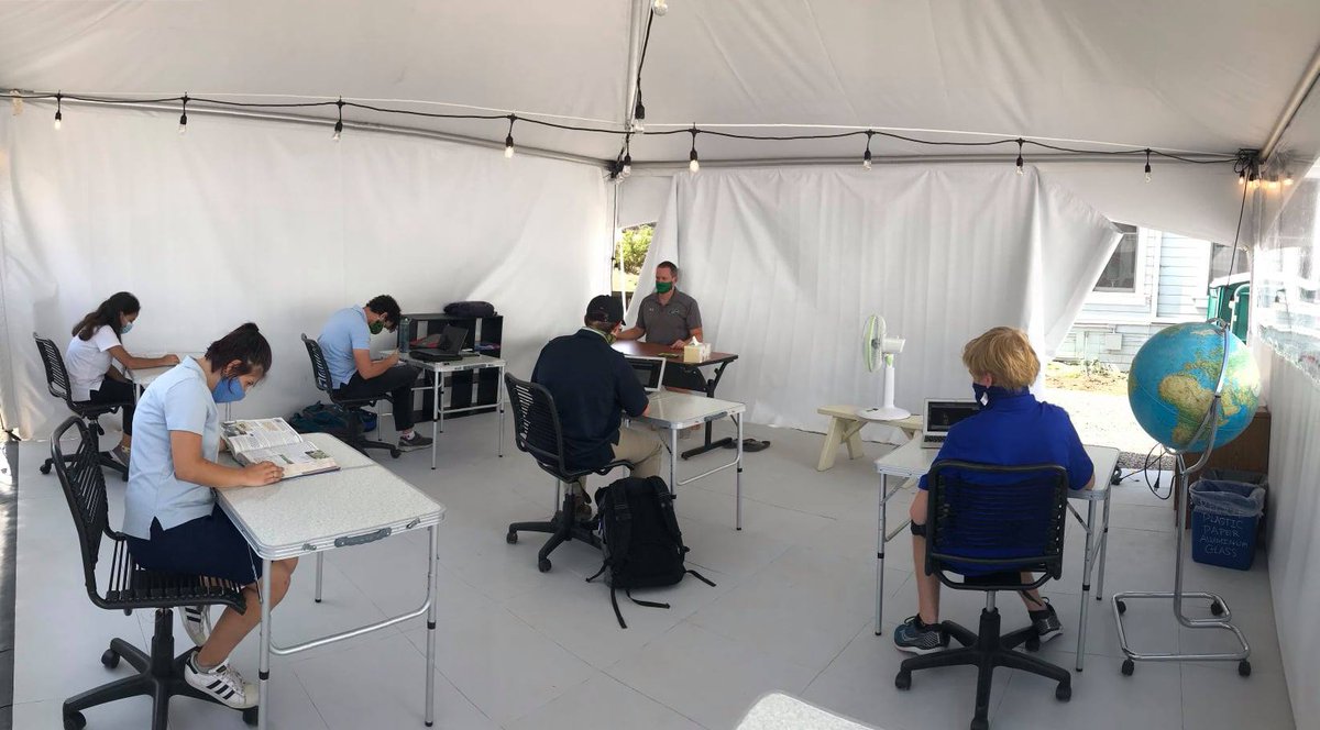 EverBlock's tweet image. Our #EverBase3 Modular Flooring is used to house outdoor #classrooms by covering any sub-surface in tented spaces for social distance learning. 
#modularflooring #everblock #tentfloors #outdoorclassroom #tentedclassroom #classroomfloor #outdoorflooring #tentflooring @CBS8