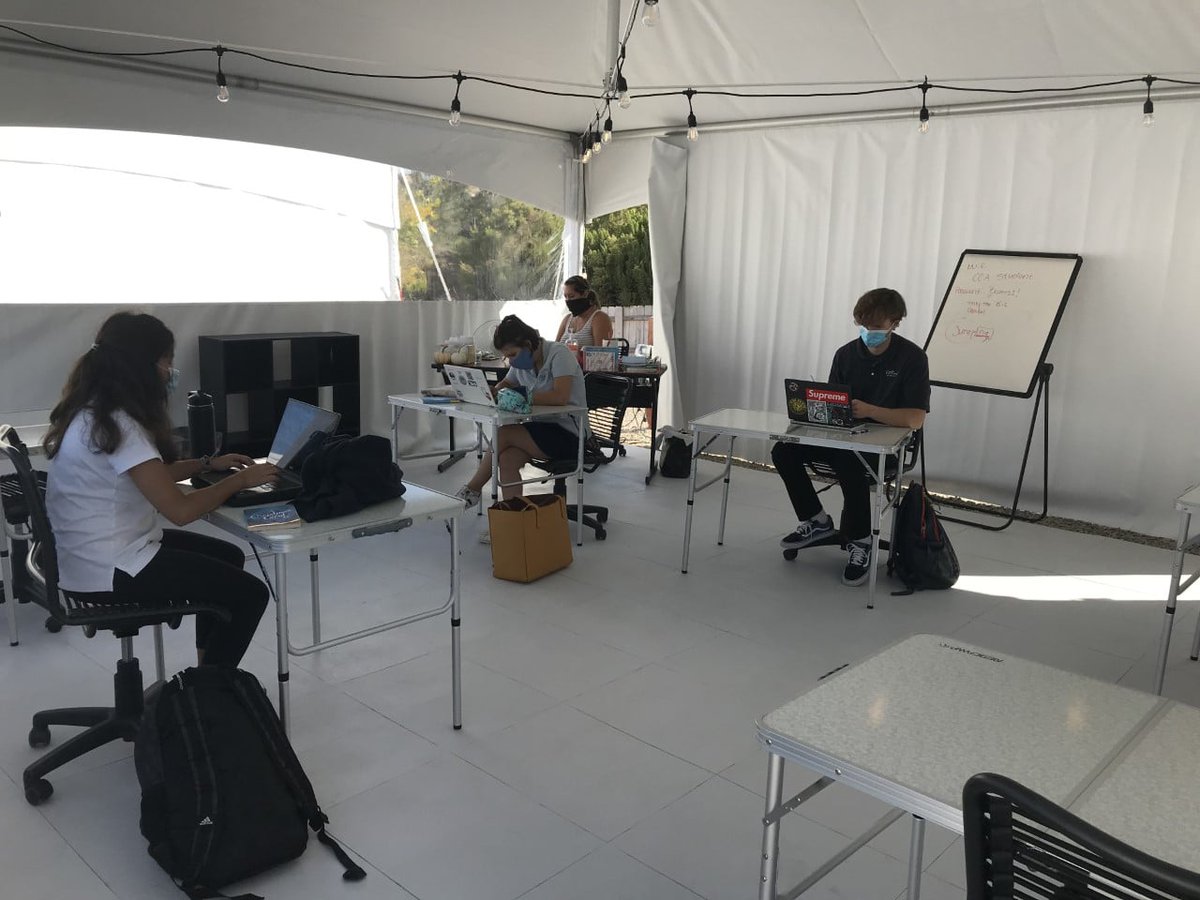 EverBlock's tweet image. Our #EverBase3 Modular Flooring is used to house outdoor #classrooms by covering any sub-surface in tented spaces for social distance learning. 
#modularflooring #everblock #tentfloors #outdoorclassroom #tentedclassroom #classroomfloor #outdoorflooring #tentflooring @CBS8