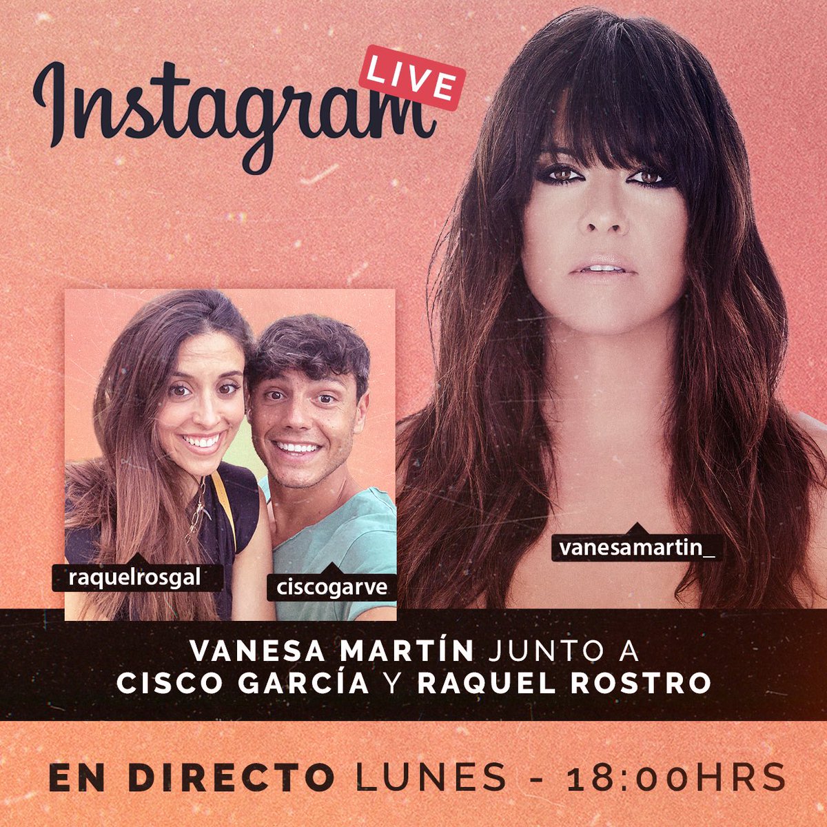 vanesamartin_'s tweet photo. El lunes tenemos una cita con @CiscoGarVe y Raquel ❤️... quiero que sean los primeros en escuchar #SaltoMortal ... https://t.co/hFwMZQdLMG