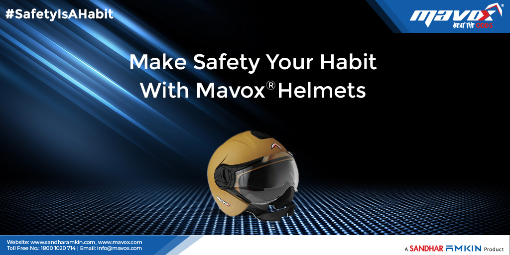 MavoxOfficial's tweet image. Your life is precious, keep it safe!

Buy now- bit.ly/2QNgMDo
For any queries, reach out to us at info@mavox.com or 1800 1020 714

#SafetyIsAHabit #Mavox #BeatTheOdds