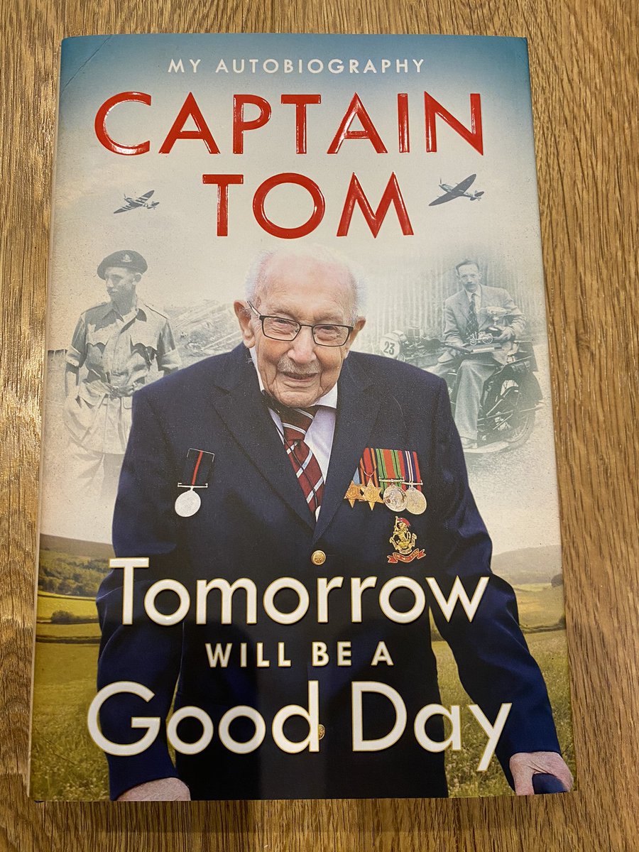Had the pleasure of doing some framing for the <a href="/captaintommoore/">Captain Sir Tom Moore</a> foundation and they kindly gave me this signed booked today. Thank you. Visit the foundation here captaintom.org/#captaintommoo… #tommoorefoundation #Easyframe