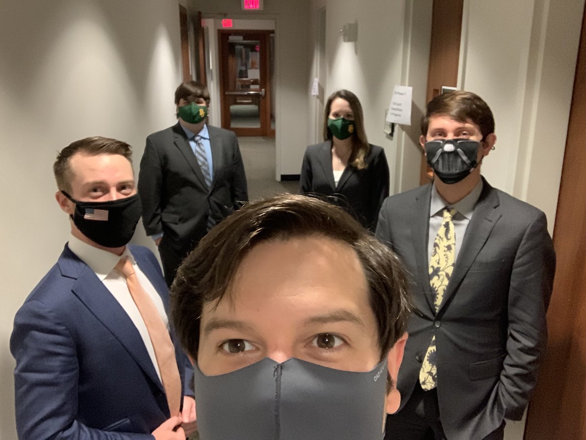 Stetson Pretrial ready to rock and roll! So grateful to work with these folks! Thank you to <a href="/BaylorAdvocacy/">Baylor Law School Advocacy Program</a> and <a href="/BaylorLawSchool/">Baylor Law School</a>  for giving us this awesome opportunity!