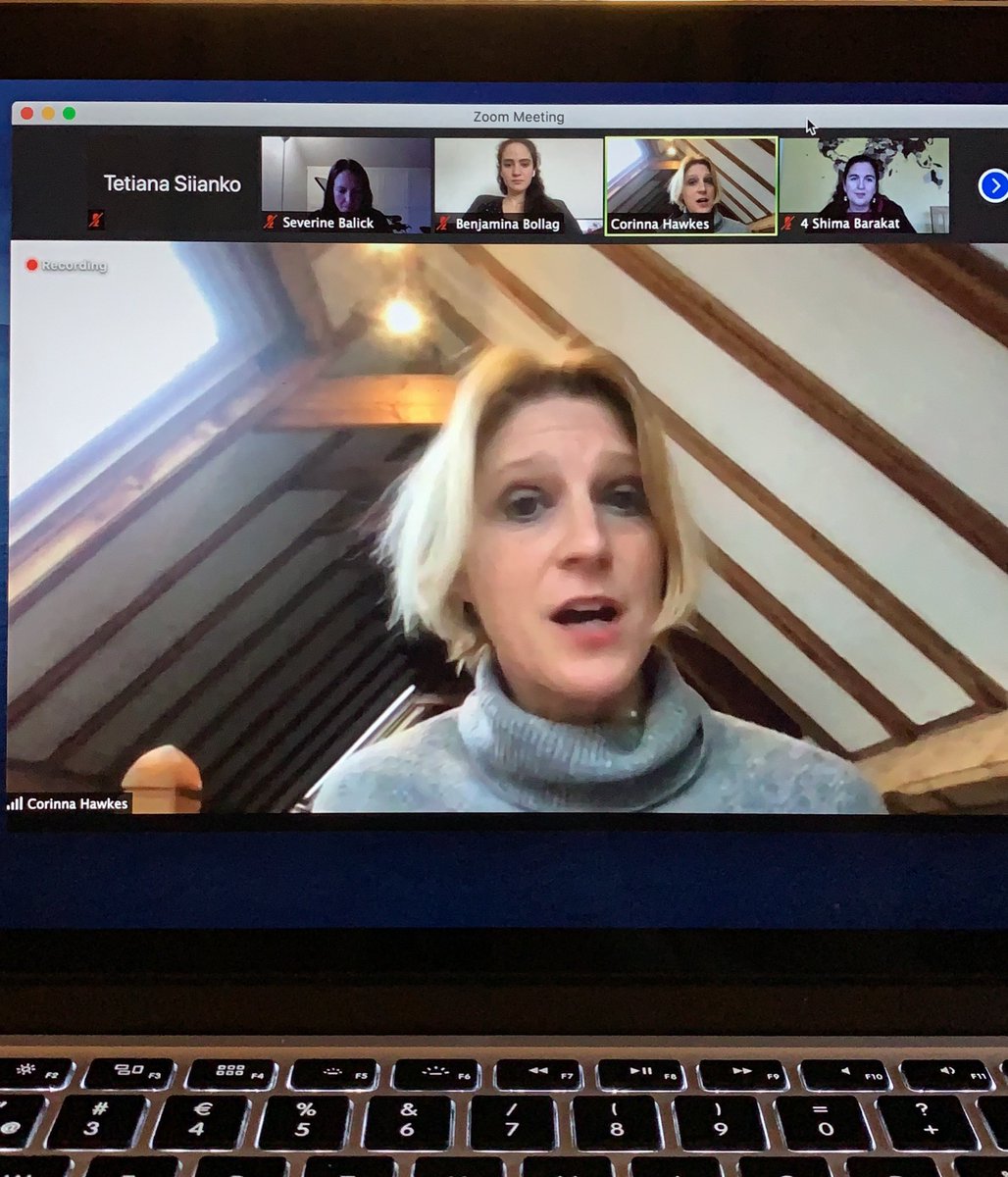 Truly blessed to be again a part of #weleadfood , this time online and as an alumni ❤️ <a href="/Brandelevation/">Sue Higgins</a> <a href="/valuesdoc/">Shima Barakat</a> <a href="/EITFood/">EIT Food</a>