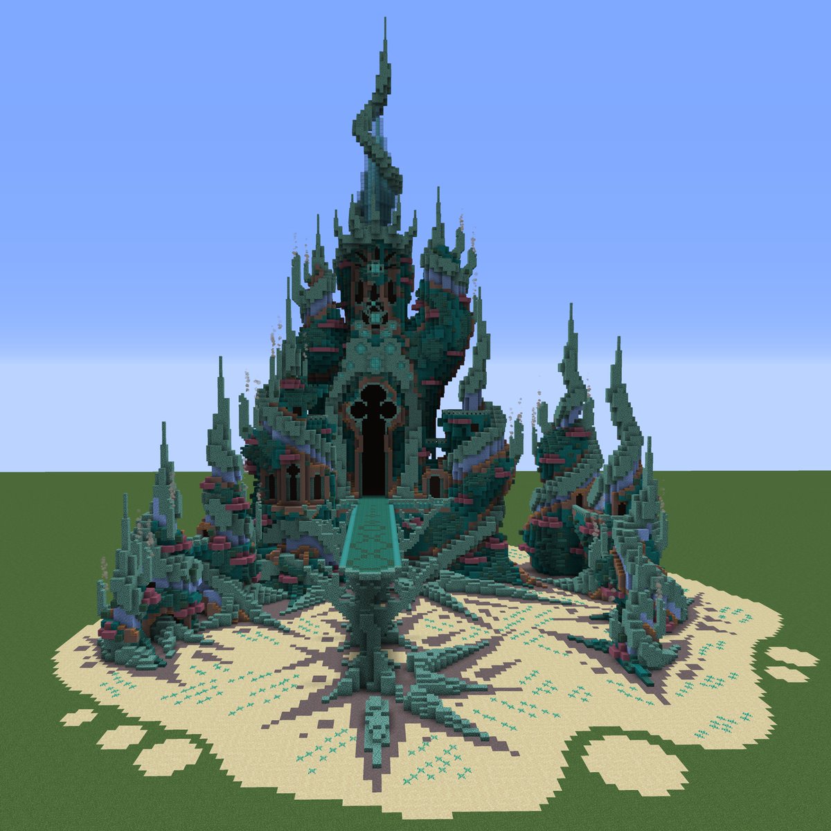 OneManBuilding's tweet image. Deep Sea Castle
Built during todays 24 hour livestream
twitch.tv/kvastn_
#Minecraft #minecraft建築コミュ