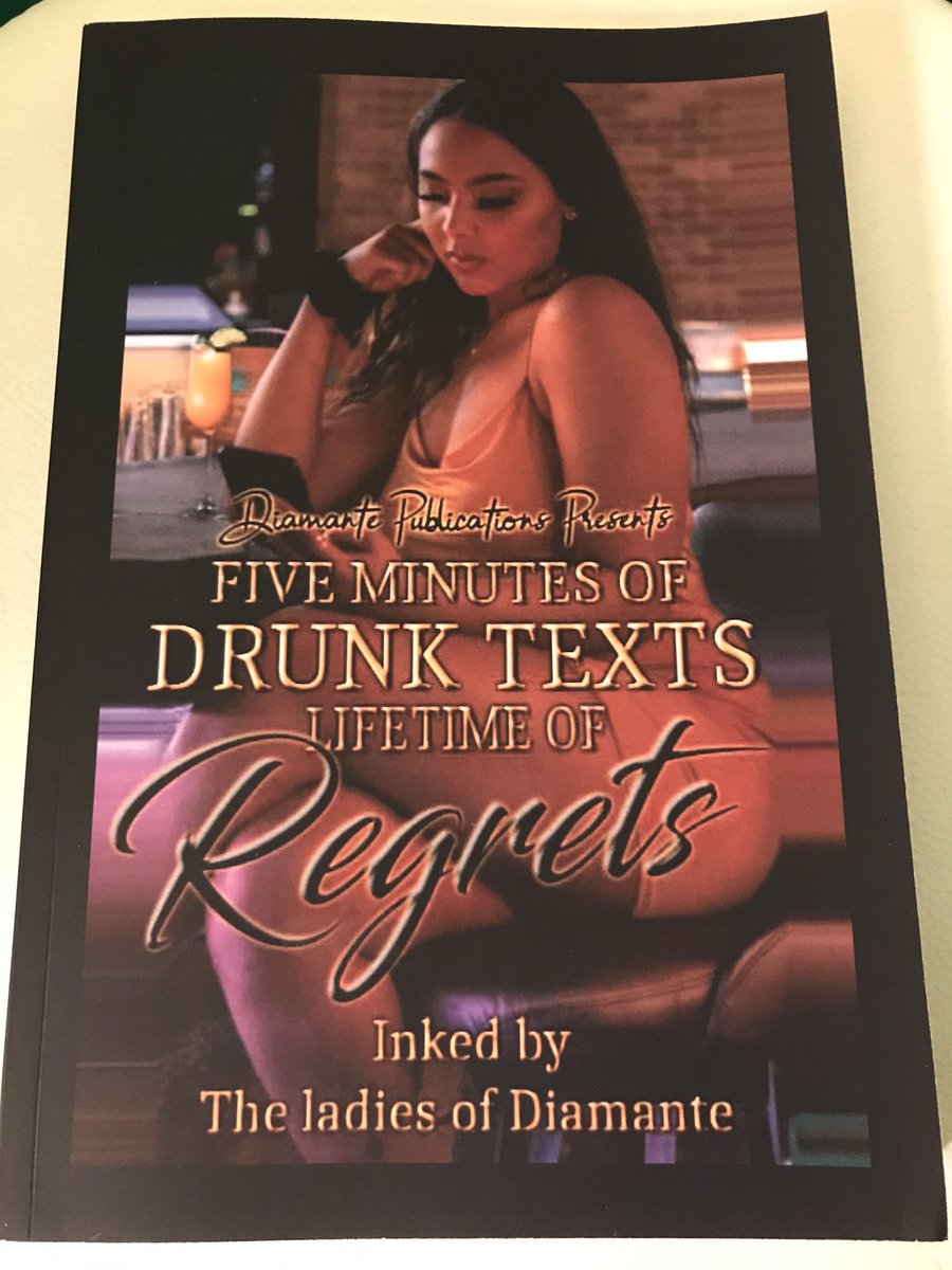 diamondslitera1's tweet photo. I’d like to thank @authoressks for my autographed copy of “Five Minutes of Drunk Texts, Lifetime of Regrets.”

Stay tuned for my review. https://t.co/Tk2zPcRCxx