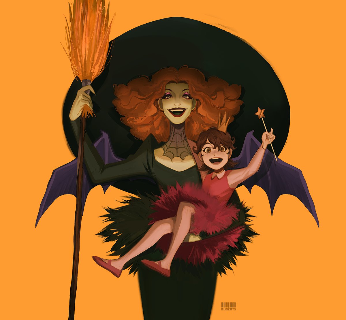 19.7K. 🧙 ♀. 🧚 ♀. Spooky greetings from Scary Godmother and Hannah Marie! 