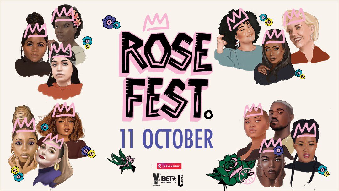 HEITADANEO's tweet photo. Actually have not attended an event that has an all female line up. This is the one for me, just a bunch of roses at a fest! @RoseFestZA  ❤️🌹❤️🌹❤️ https://t.co/OWWzcTosTC