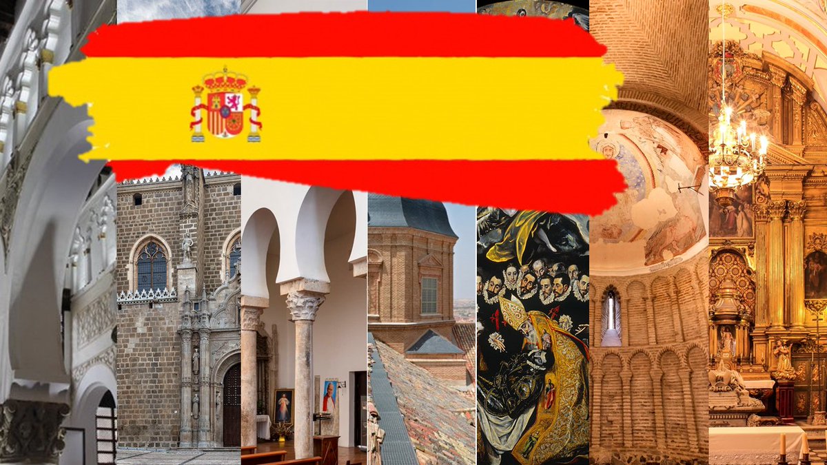 En este puente de la #FiestaNacional de #España, nuestros monumentos están abiertos en su horario habitual. ➡️<a href="/SanJuanReyesTo/">S. Juan de los Reyes</a>, <a href="/SinagogaToledo/">Santa Mª La Blanca</a>, <a href="/SalvadordToledo/">El Salvador Toledo</a>, <a href="/CristoDeLaLuz/">Cristo de la Luz</a>, <a href="/DoncellasNobles/">Real Colegio de Doncellas Nobles</a>, <a href="/SantoTomeToledo/">Santo Tomé Toledo</a> y <a href="/JesuitasToledo/">Jesuitas Toledo</a> 

De 10:00 h a 14:00 h. y de 15:00 h. a 18:00 h.