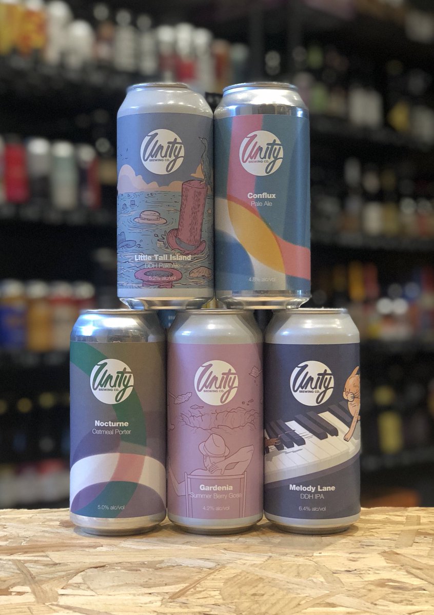 Fresh beers from Southampton’s <a href="/unitybrewingco/">Unity Brewing Co</a> 👏🙌 along with a ton of other new beers in the shop 👋🍻 so. much. new. beer 👍👍 #unitybrewingco #newbeer #paleale #porter #sourbeer #gose #indiapaleale #ipa