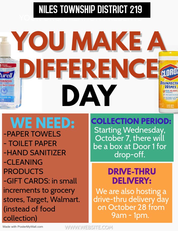 We’re creating cake packages for our D219 families! Consider donating! @kritter12345 @DrBabakhani @SteveParnther <a href="/WolvesD219/">Niles West Athletics</a> <a href="/NTHSD219/">District 219</a>