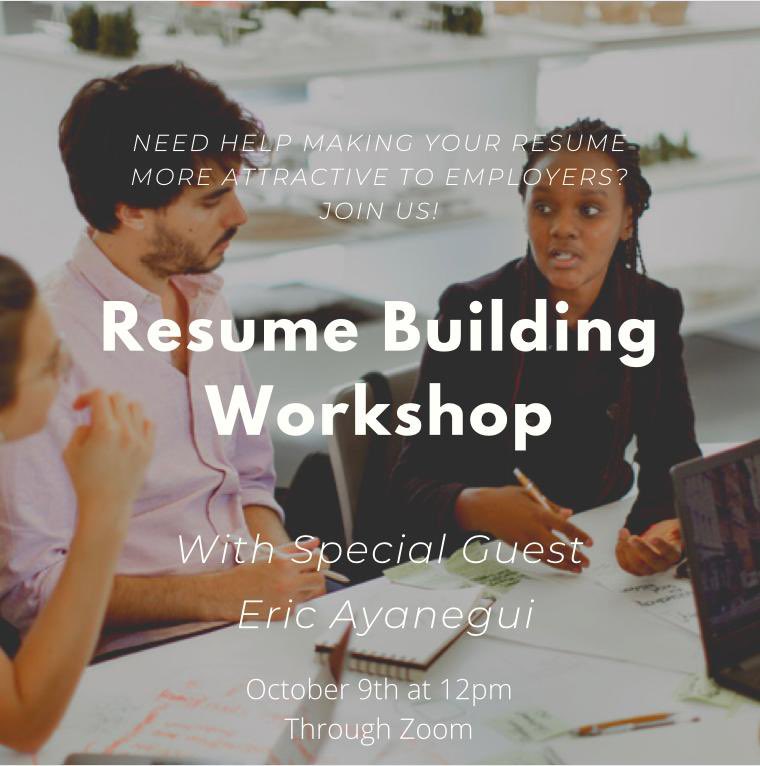 Happy Cougar Red Friday Coogs! 🐾 

We are excited to see you at our resume workshop today!! 

Don’t miss it, it’s going to be a great one. 😁