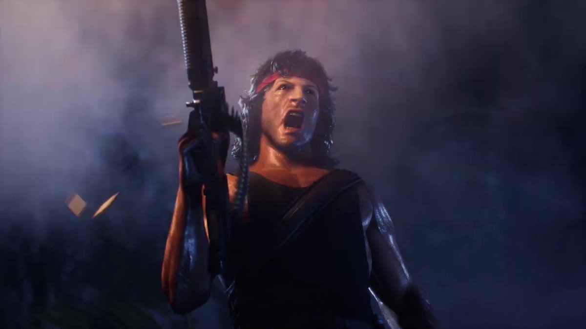 In honor of #SylvesterStallone lending #Rambo to #MortalKombat11. So today's theme will be #80s icons in games.  

Be sure to check out #MK11 as it is full of them!  Play it on easy if you have to.  It's just fun!  

amzn.to/3nuRlFX

#videogames #Retro